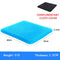 Gel Seat Cushion Summer Breathable Honeycomb Design for Pressure Relief Back Tailbone Pain - Home Office Wheelchair Chair Cars