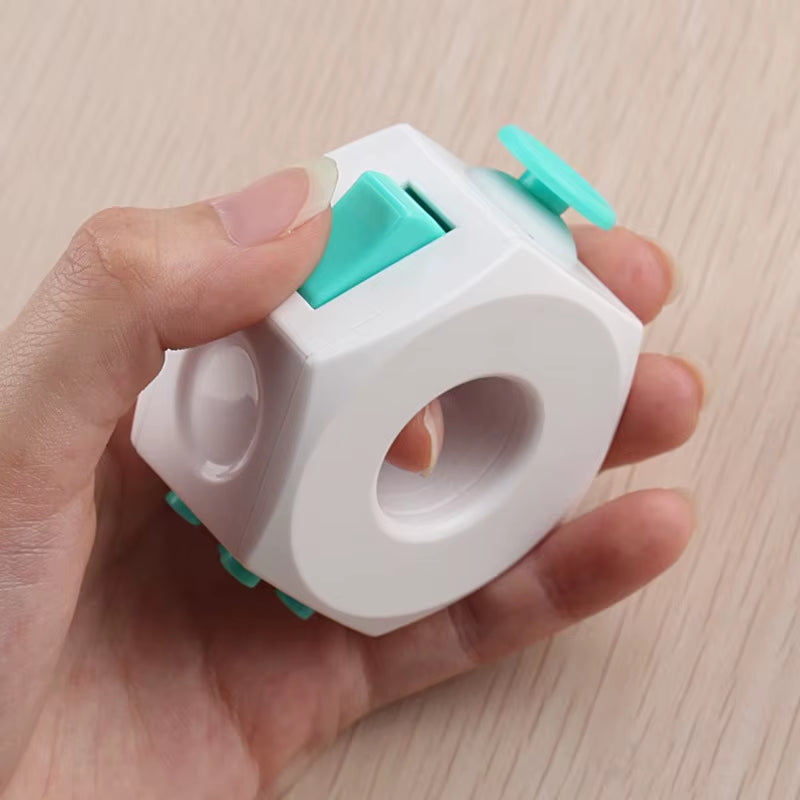 Fidget Ring Toys Anti-Stress Fingertip Click Reduce Autism Anxiety Creative Stress Relief Toys Innovative Gift