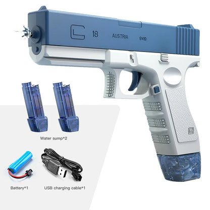 Pistola De Agua Eléctrica M416 Para Niños Y Niñas, Juguete De Tiro, Completamente Automático, Regalo De Verano