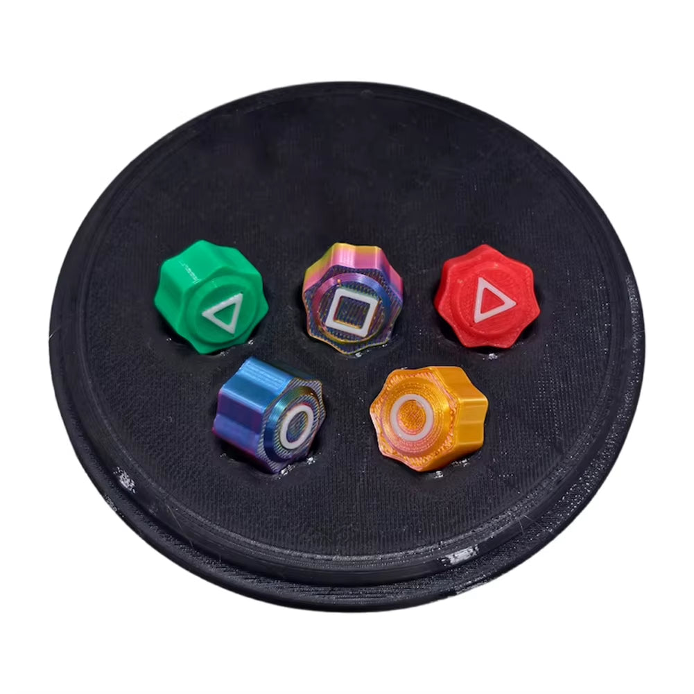 New 5PCS Gonggi Korean Game Stone Set Catching Toy Gonggi Squid Gong Gi Game Korean Gonggi Game Jack Stone Pebbles Set