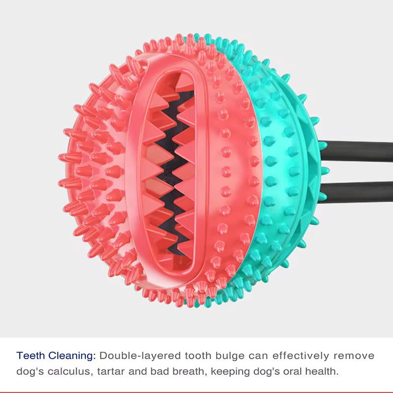 Interactive Leaking Slow Feeder Chew Toy